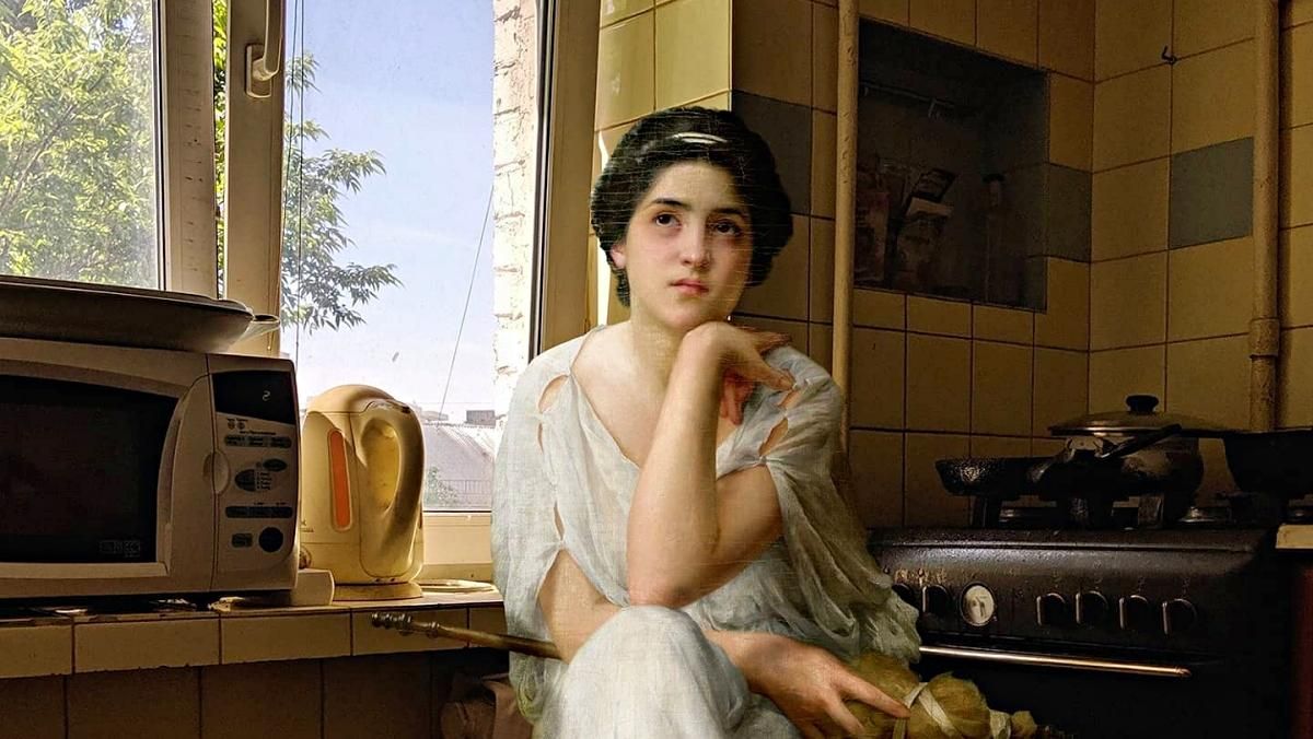 Что делали бы герои классических картин, если бы жили в современном Киеве: интересные коллажи - Развлечения Что делали бы герои классических картин, если бы жили в современном Киеве: интересные коллажи - Развлечения