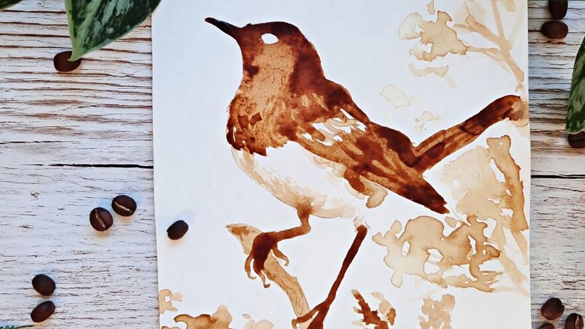 Никаких красок: девушка создает волшебные иллюстрации с помощью кофе - Развлечения Никаких красок: девушка создает волшебные иллюстрации с помощью кофе - Развлечения