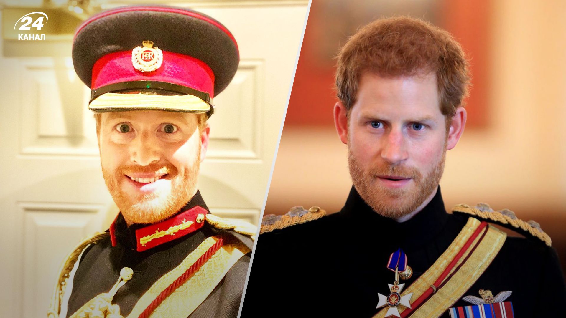 Человек поражает сходством с принцем Гарри Человек поражает сходством с принцем Гарри