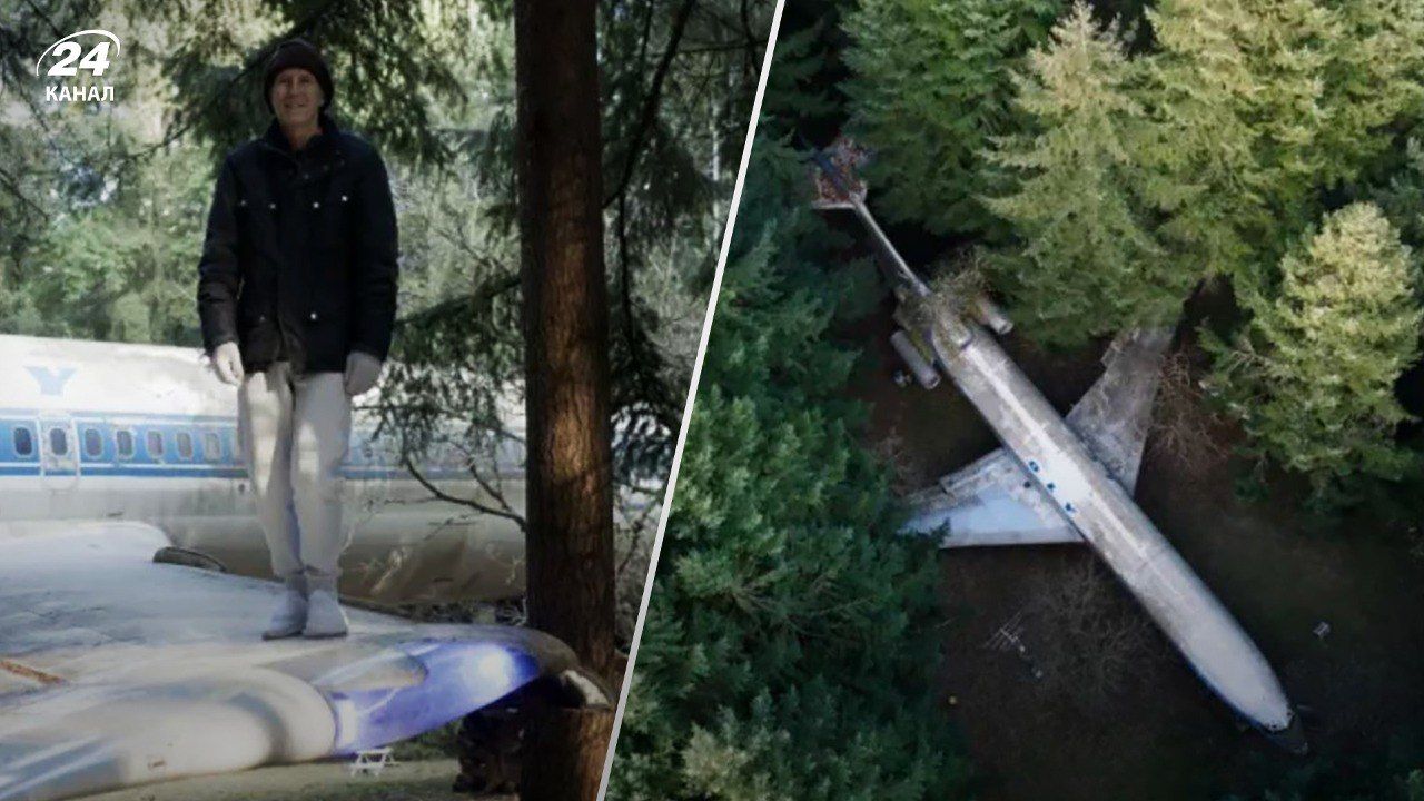 Колишній інженер вирішив пожити у літаку Колишній інженер вирішив пожити у літаку