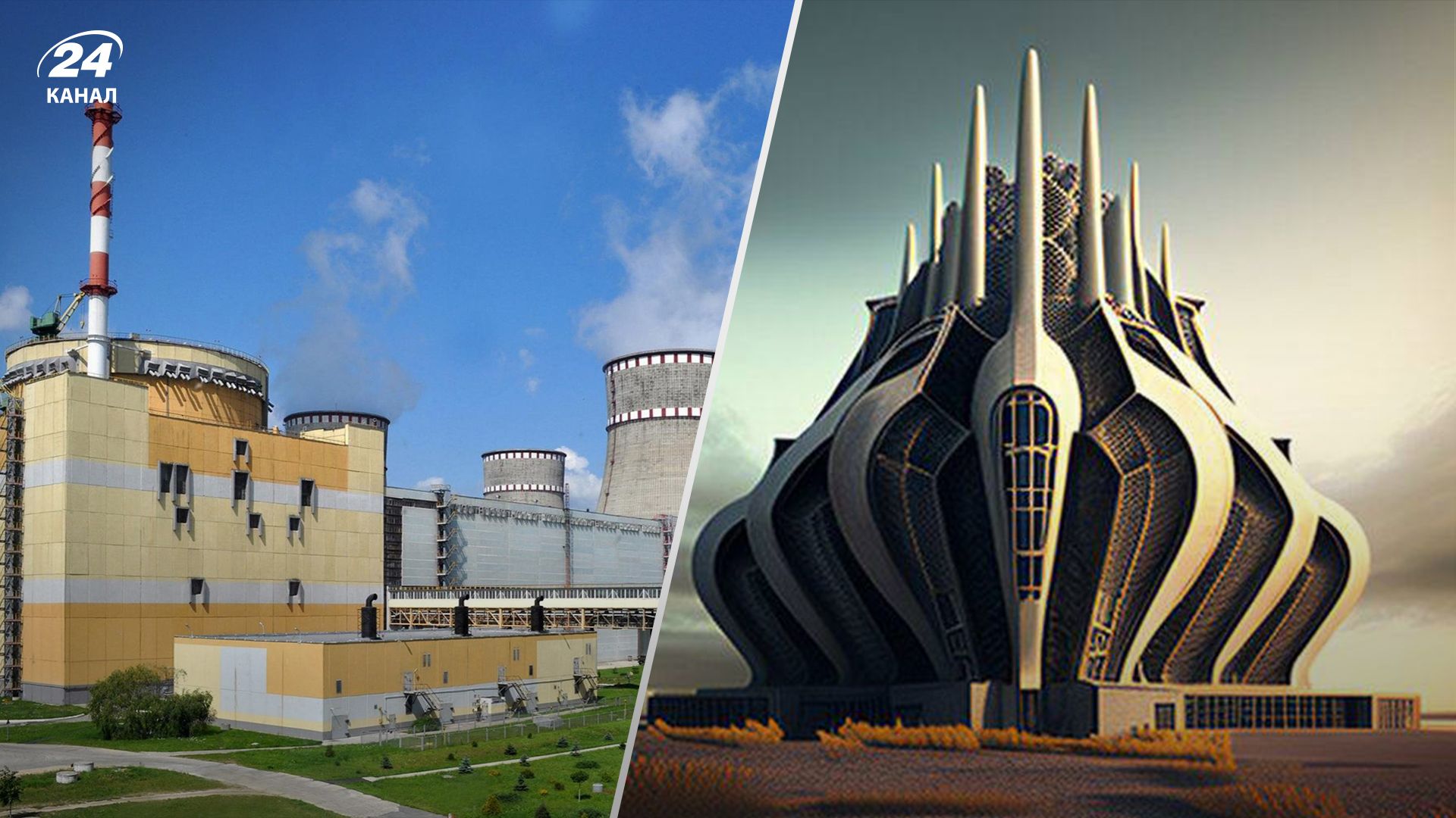 Искусственный интеллект показал, как выглядят АЭС в стиле райгун-готик Искусственный интеллект показал, как выглядят АЭС в стиле райгун-готик