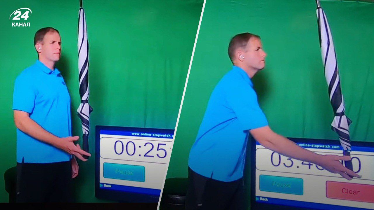 За плечима – вже 250 рекордів: американець тримав парасольку на пальці майже 4 години - Розваги За плечима – вже 250 рекордів: американець тримав парасольку на пальці майже 4 години - Розваги