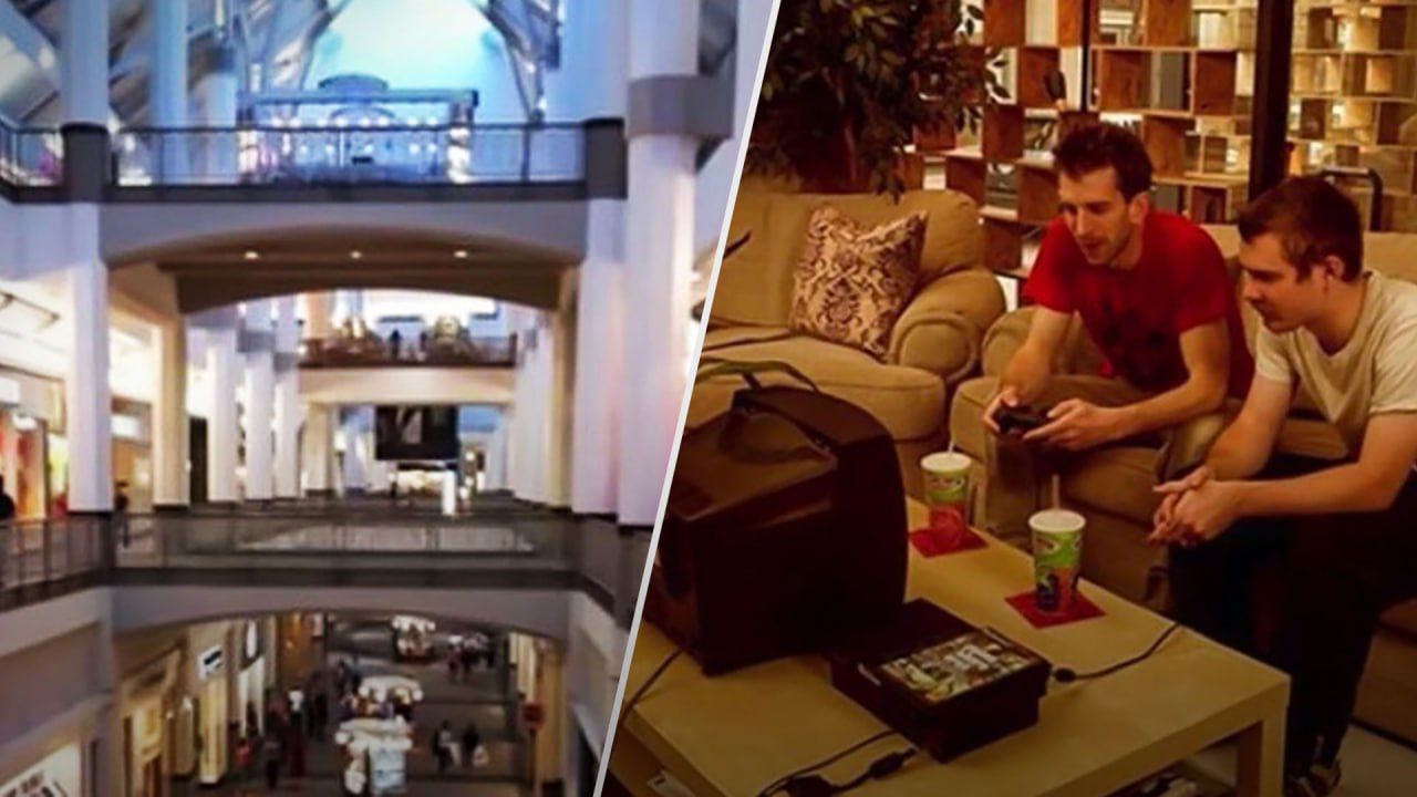 Американец обустроил секретную комнату в торговом центре Американец обустроил секретную комнату в торговом центре