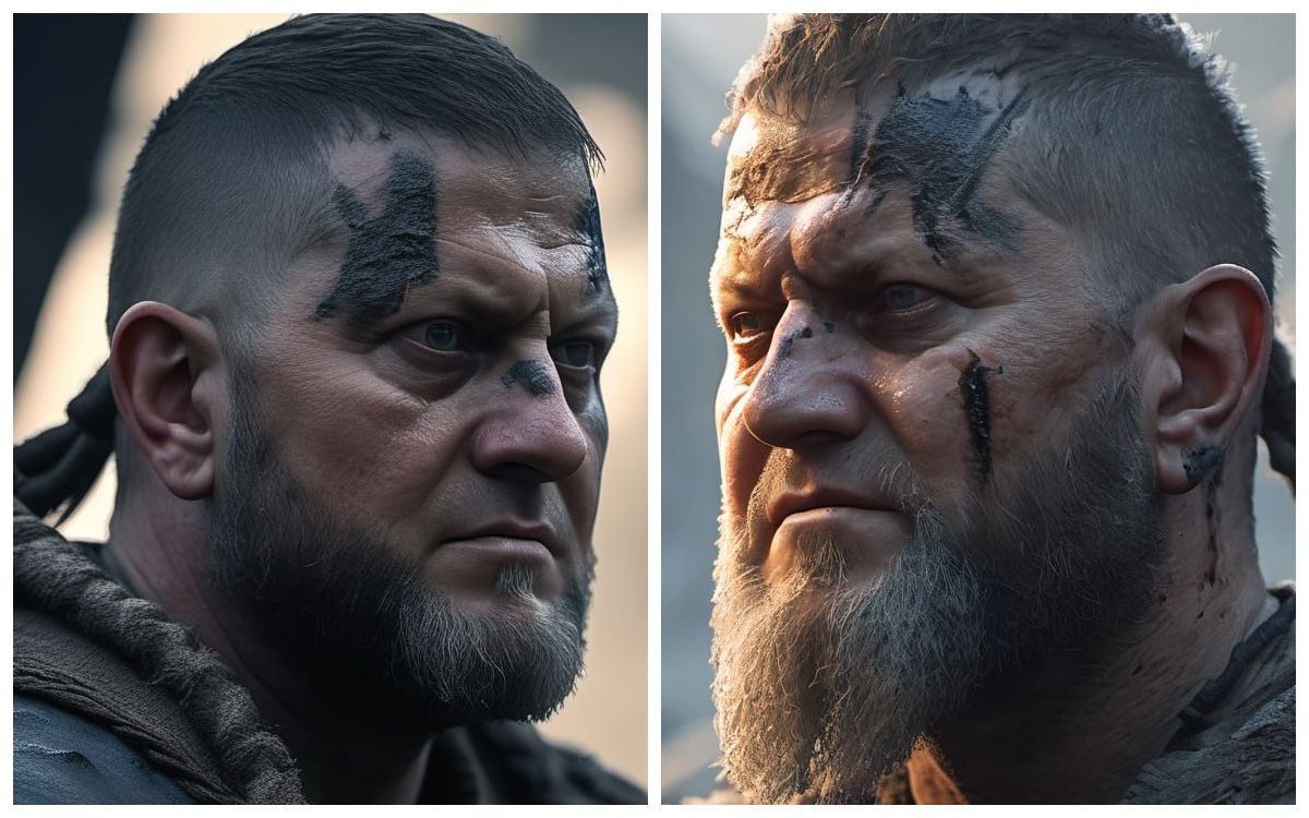 Як штучний інтелект бачить Залужного-вікінга Як штучний інтелект бачить Залужного-вікінга