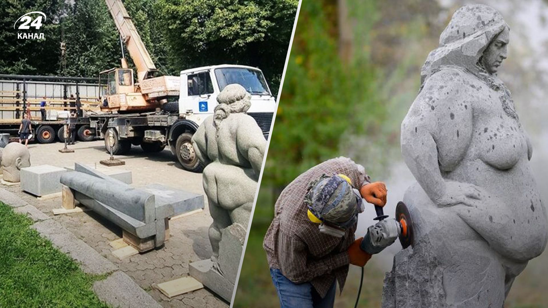 Львів знову хейтять через незвичні скульптури – одна з них – статуя Впевнена