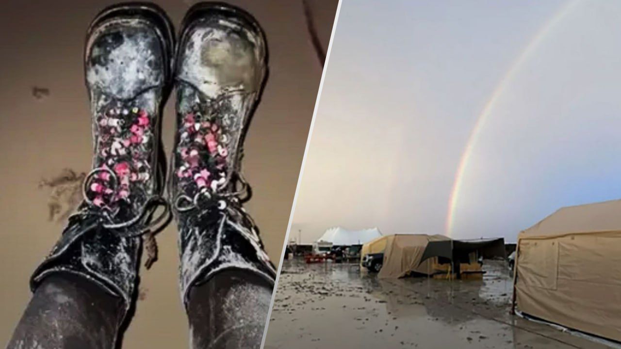 Burning Man в США затопило - тысячи людей в ловушке - Развлечения 24