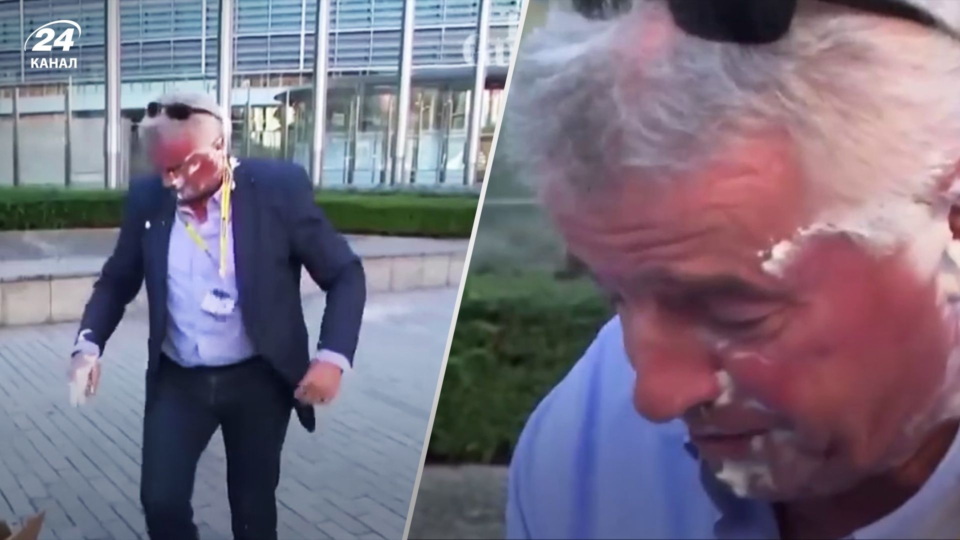 На голову авиакомпании Ryanair напали во время забастовки - видео инцидента На голову авиакомпании Ryanair напали во время забастовки - видео инцидента