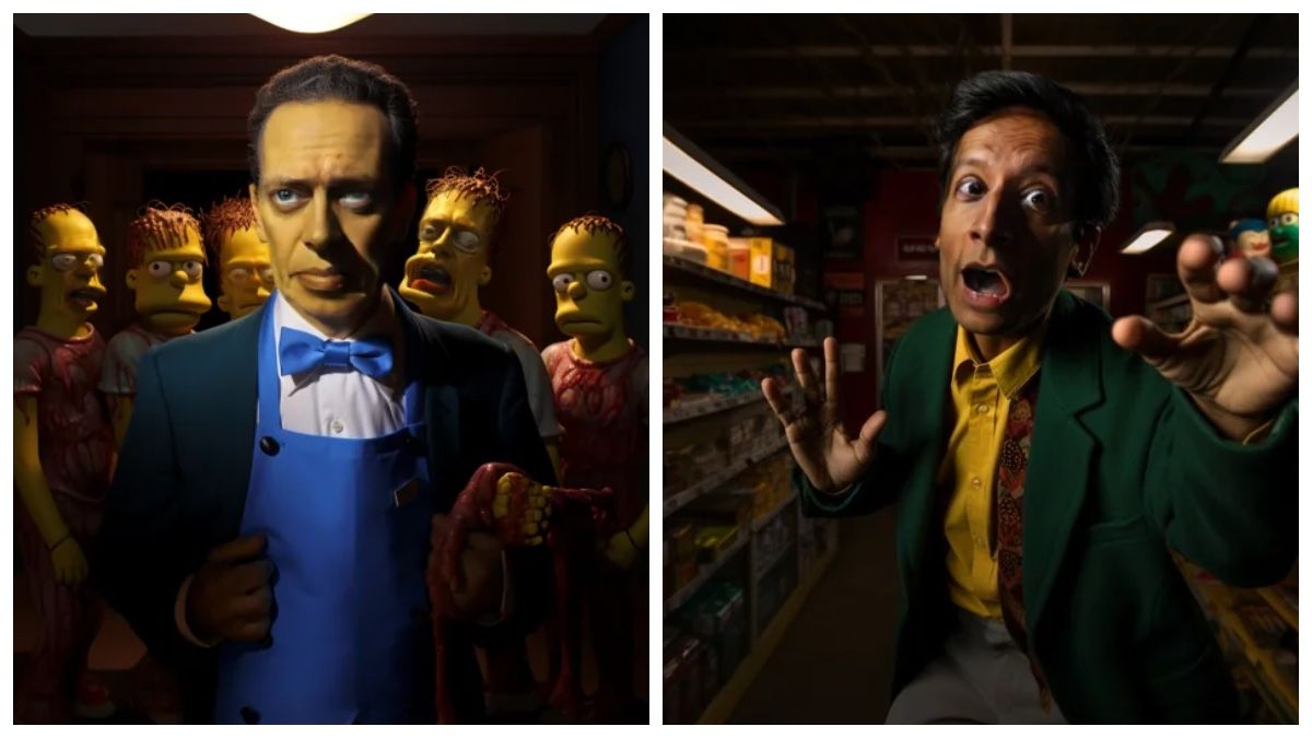 В сети показали Симпсонов в стиле фильмов ужаса - фото - Развлечения 24