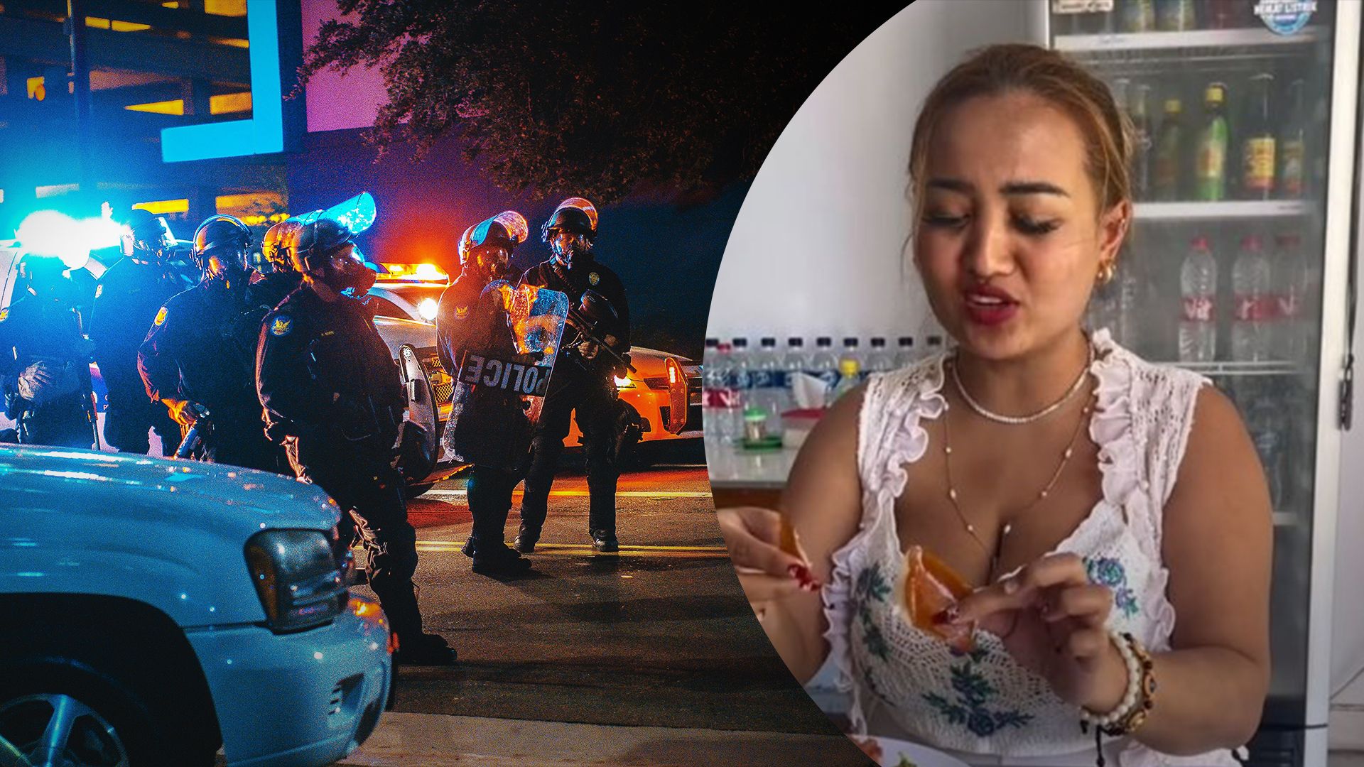 Женщина ела свинину на видео – ее арестовали и оштрафовали