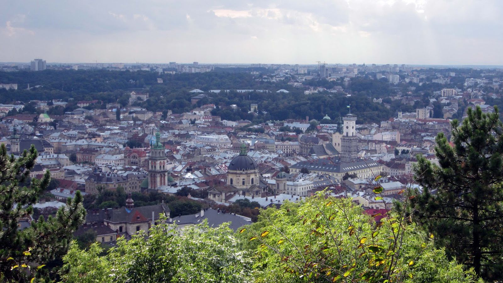 Бесплатные смотровые площадки во Львове и области
