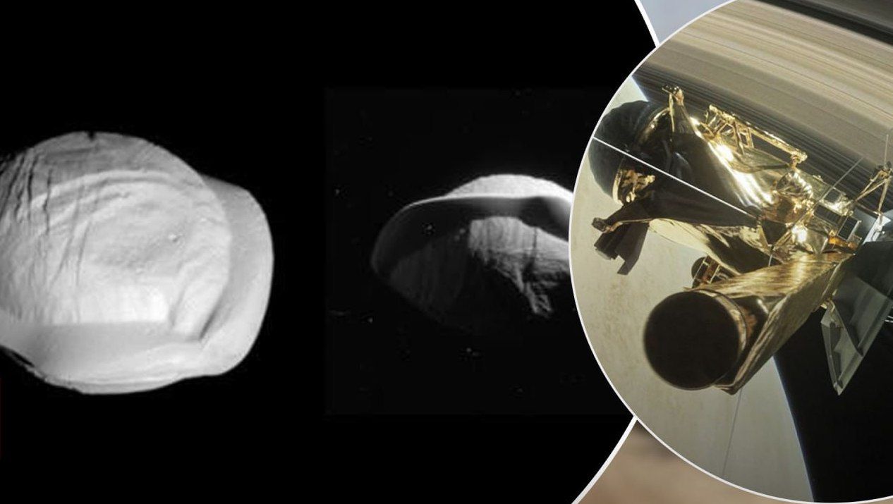 Почему спутник Сатурна называют космическим вареником - фото - Развлечения 24