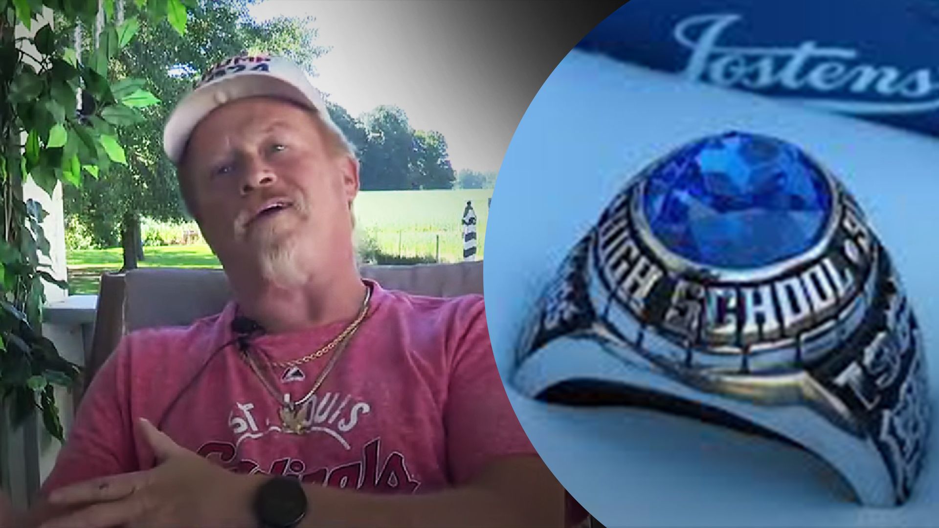 Мужчина нашел кольцо после 25 лет поисков