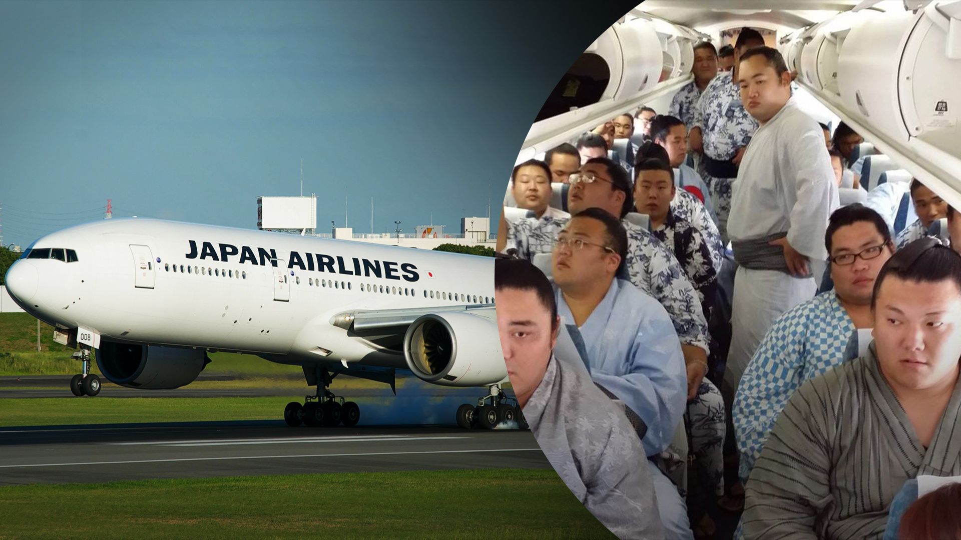 Літак Japan Airlines не зміг злетіти – все через вагу борців сумо