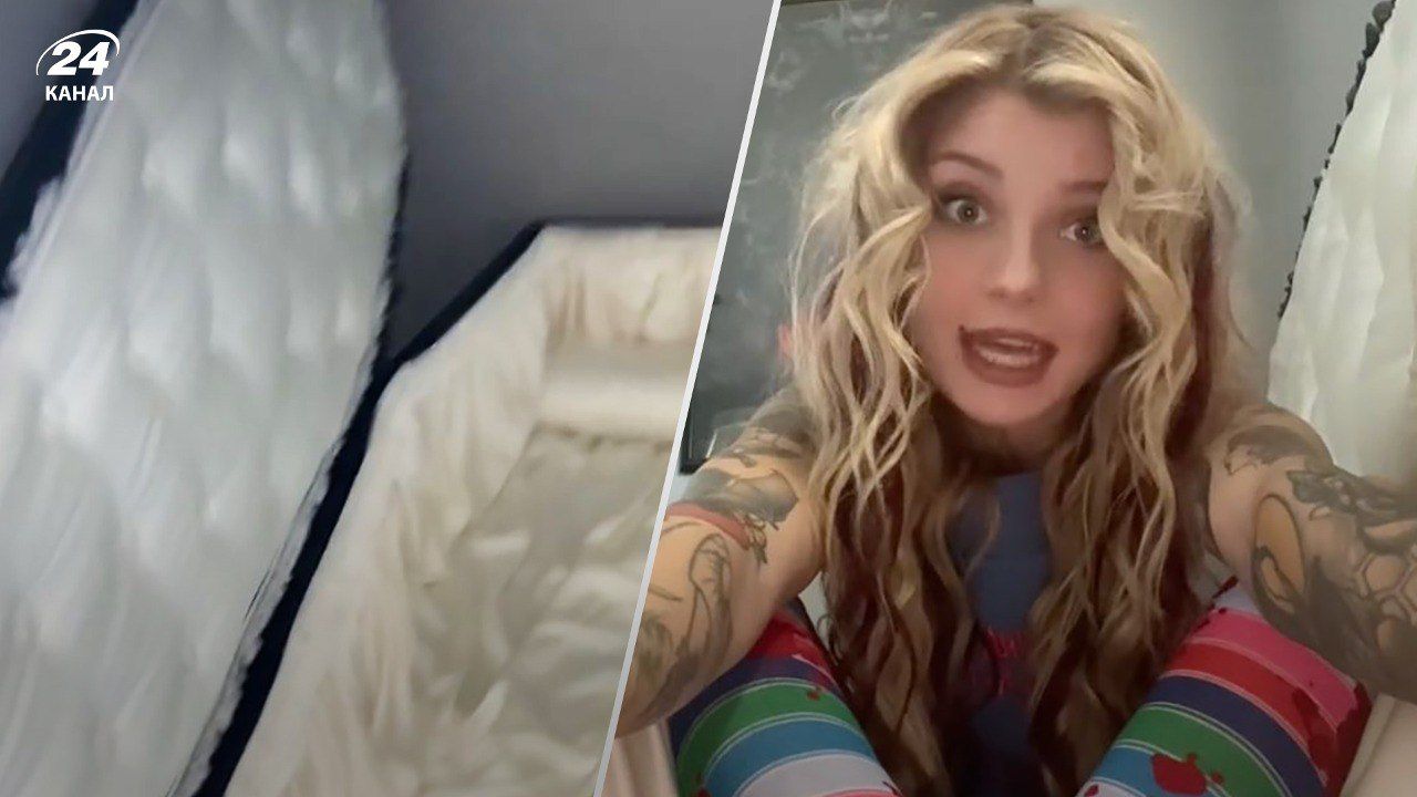 Девушка спит в гробу, о котором мечтала годами - видео - Развлечения 24 Девушка спит в гробу, о котором мечтала годами - видео - Развлечения 24