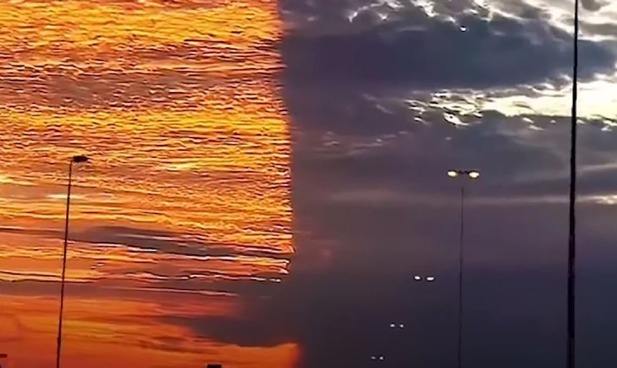 Во Флориде зафиксировали необычное небо – что это было Во Флориде зафиксировали необычное небо – что это было