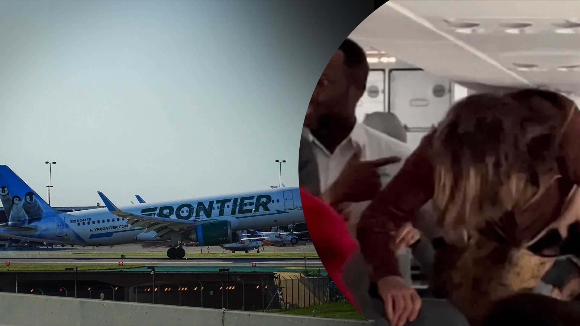 Пассажирку рейса Frontier Airlines задержала полиция – причина Пассажирку рейса Frontier Airlines задержала полиция – причина
