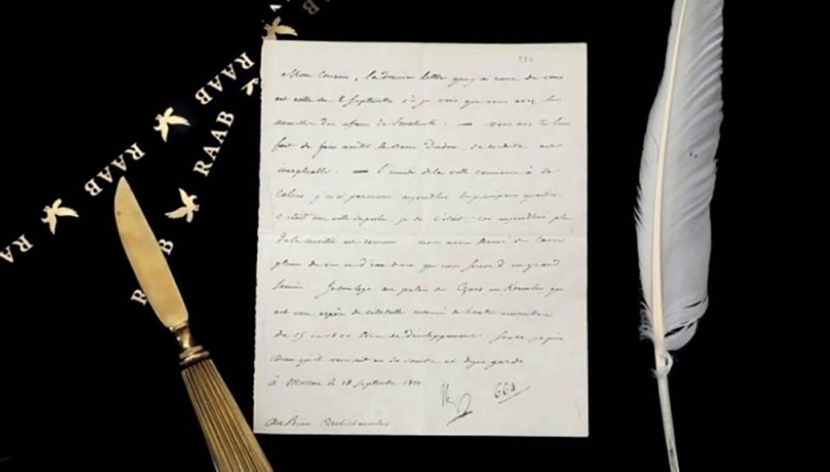 Легендарные письма Наполеона продадут на аукционе
