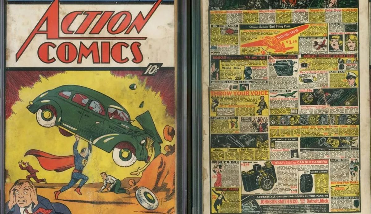 Мужчина нашел в стене комикс за миллион долларов – но все испортил Мужчина нашел в стене комикс за миллион долларов – но все испортил