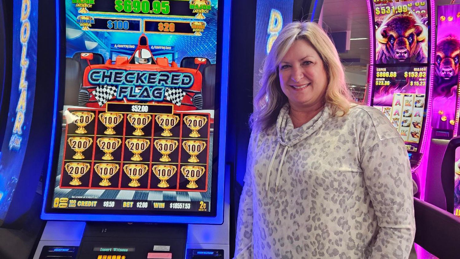 Скільки туристи в аеропорту Лас-Вегаса виграли в ігрові автомати