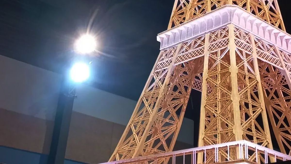 Мужчина построил Эйфелеву башню из спичек за 8 лет
