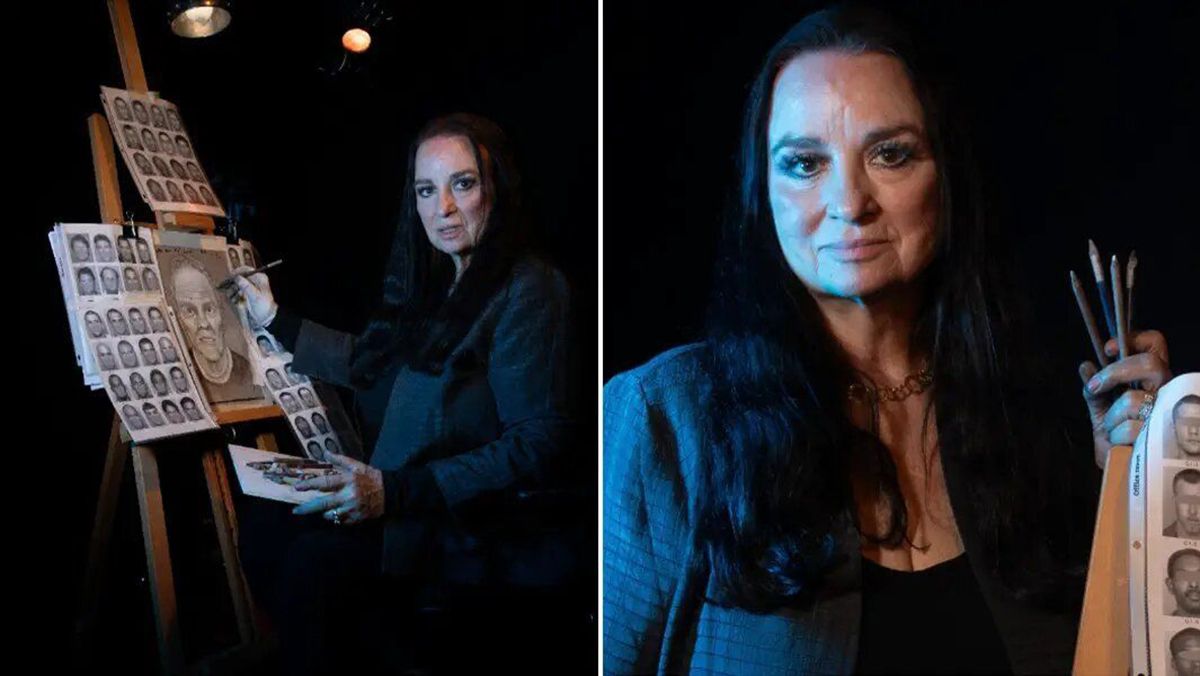 Художниця-криміналістка  допомогла упіймати 1300 злочинців Художниця-криміналістка  допомогла упіймати 1300 злочинців