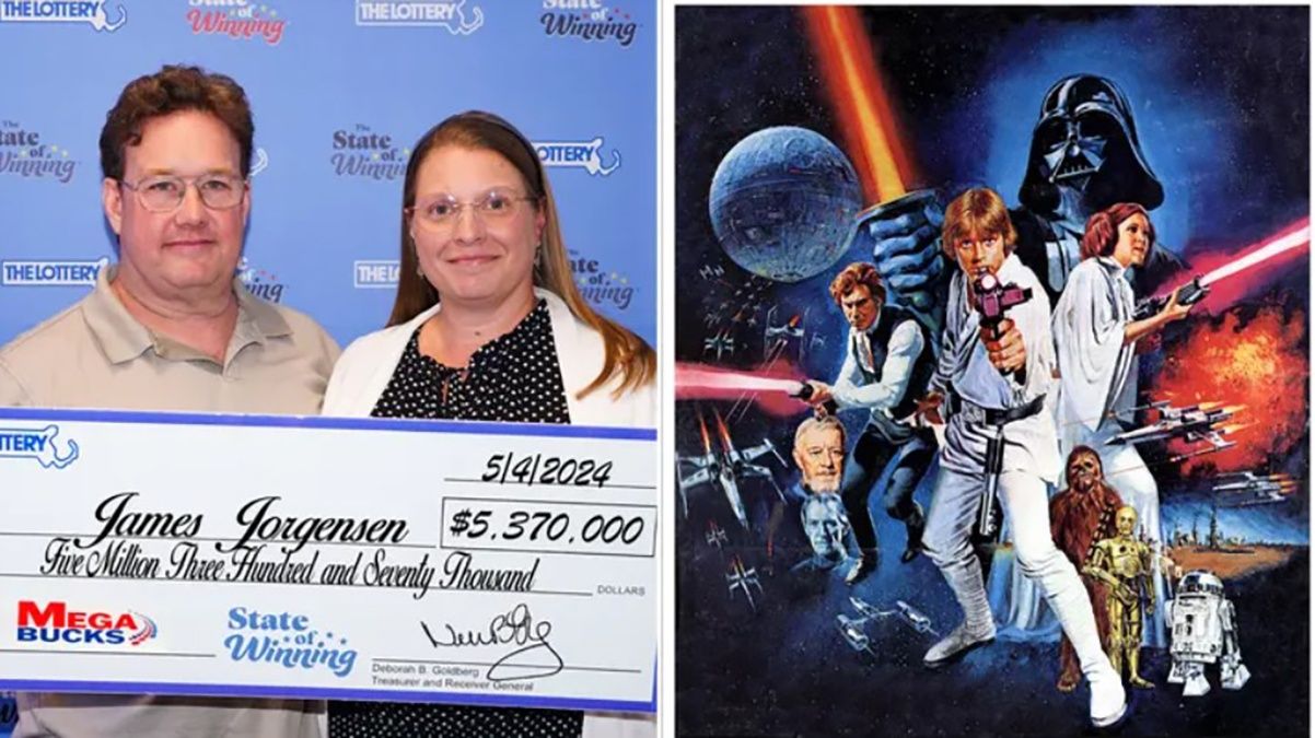 Фанат Зоряних воєн зірвав джекпот у День саги Фанат Зоряних воєн зірвав джекпот у День саги