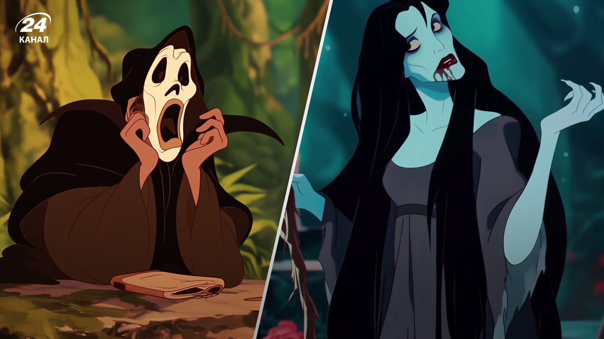 Злодеи из фильмов ужасов превратились в героев Диснея - фотоподборка Злодеи из фильмов ужасов превратились в героев Диснея - фотоподборка