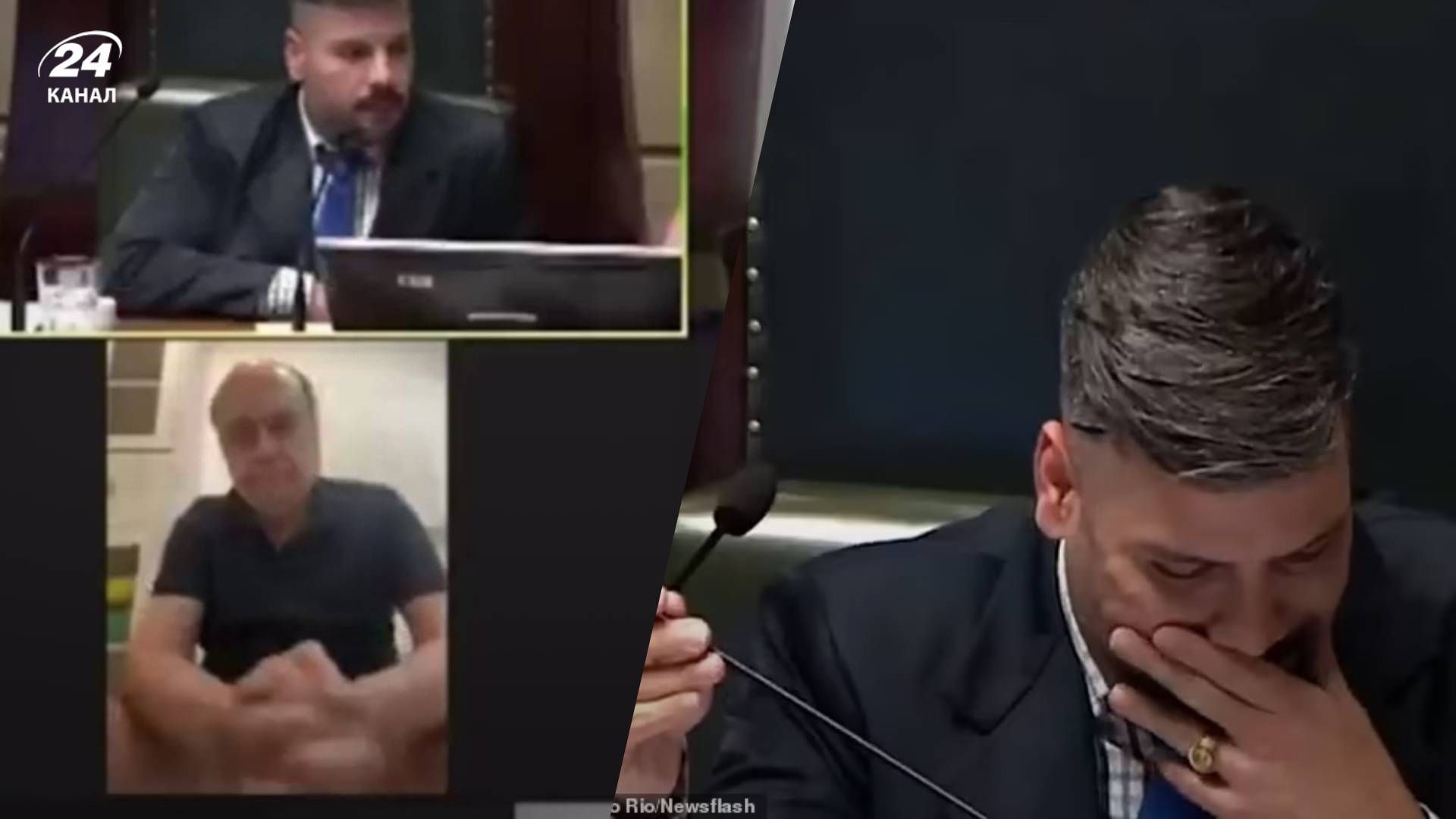 Сезар Майя сидел на унитазе во время заседания горсовета Сезар Майя сидел на унитазе во время заседания горсовета