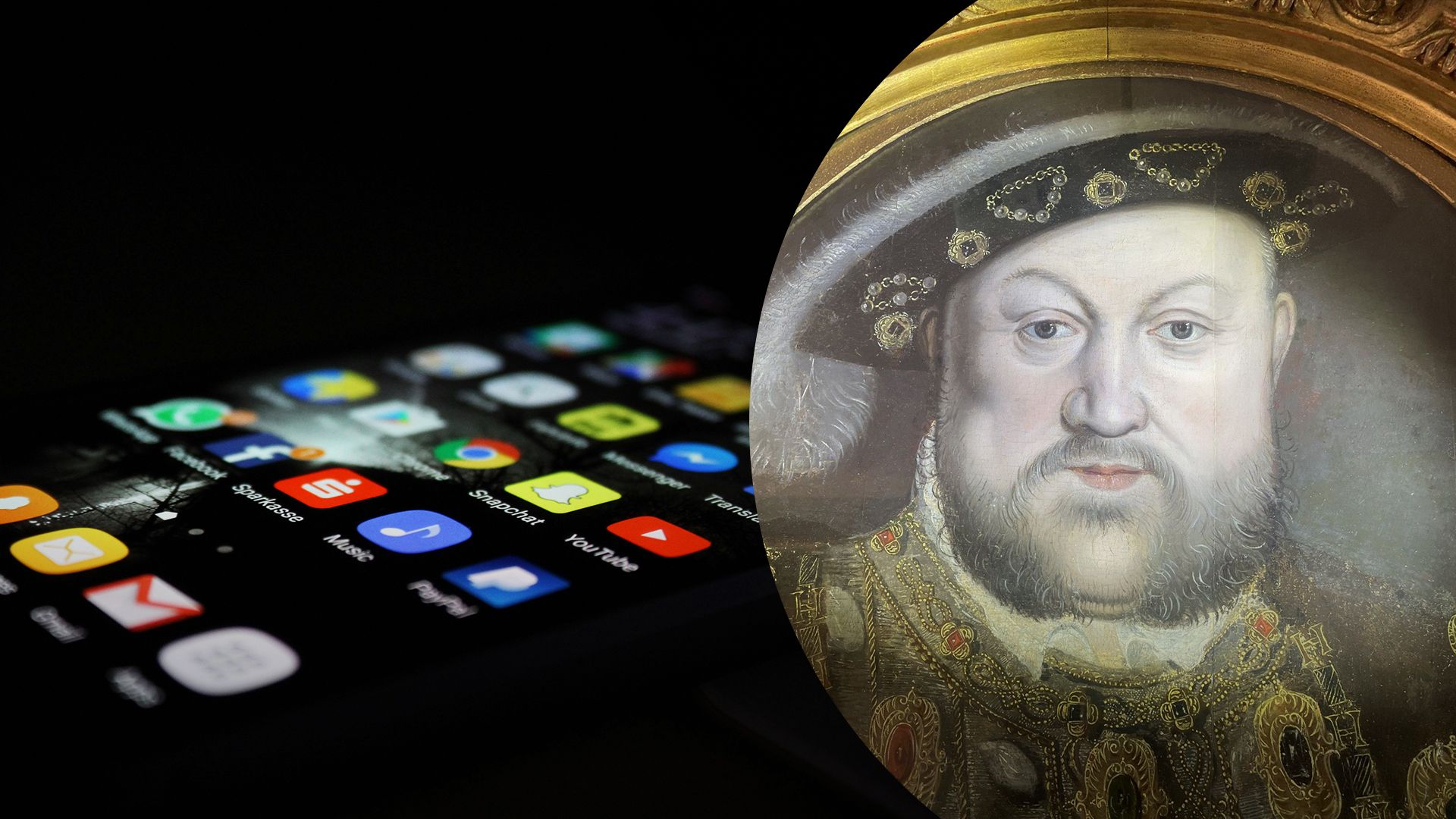 Втрачений портрет короля Генріха VIII знайшли в соціальних мережах Втрачений портрет короля Генріха VIII знайшли в соціальних мережах