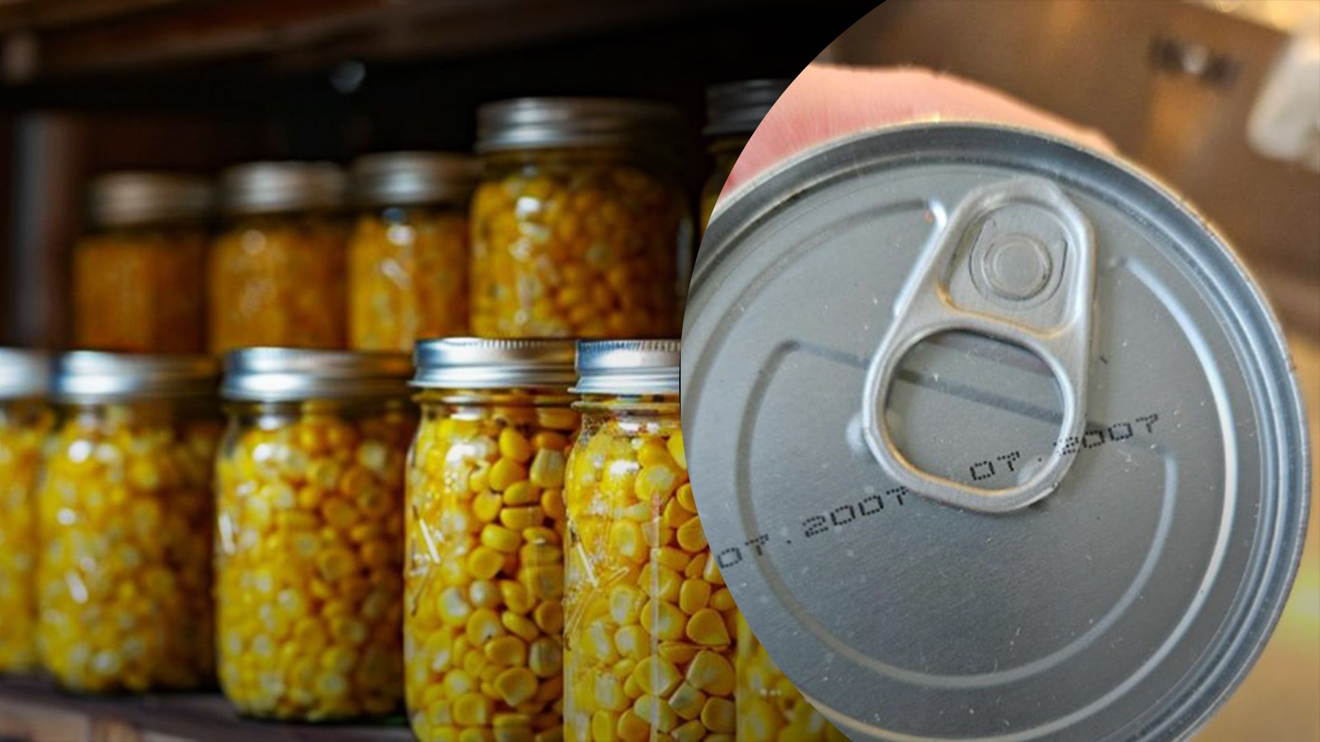 Мужчина открыл банку кукурузы, которая просрочена уже 17 лет Мужчина открыл банку кукурузы, которая просрочена уже 17 лет