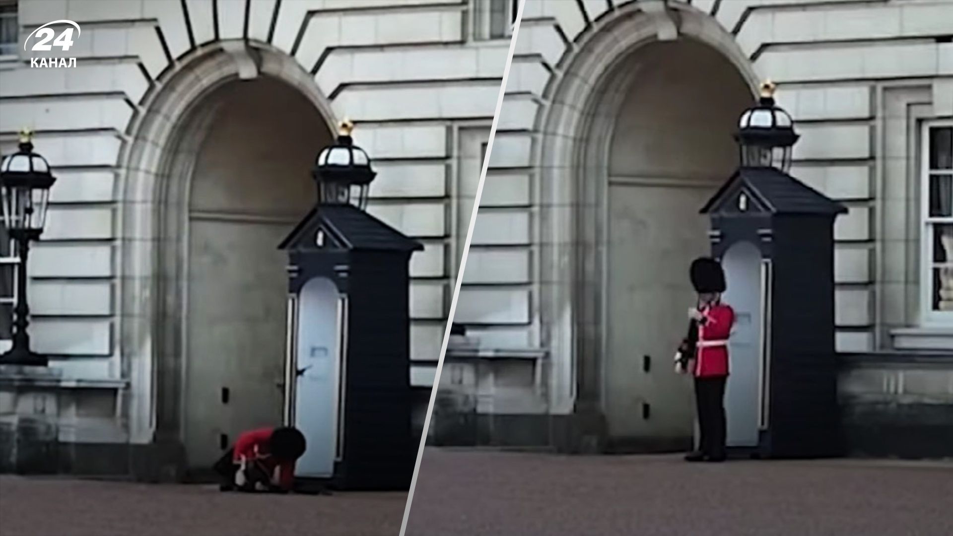 Епічне падіння охоронця Букінгемського палацу викликало бурхливу реакцію мережі Епічне падіння охоронця Букінгемського палацу викликало бурхливу реакцію мережі