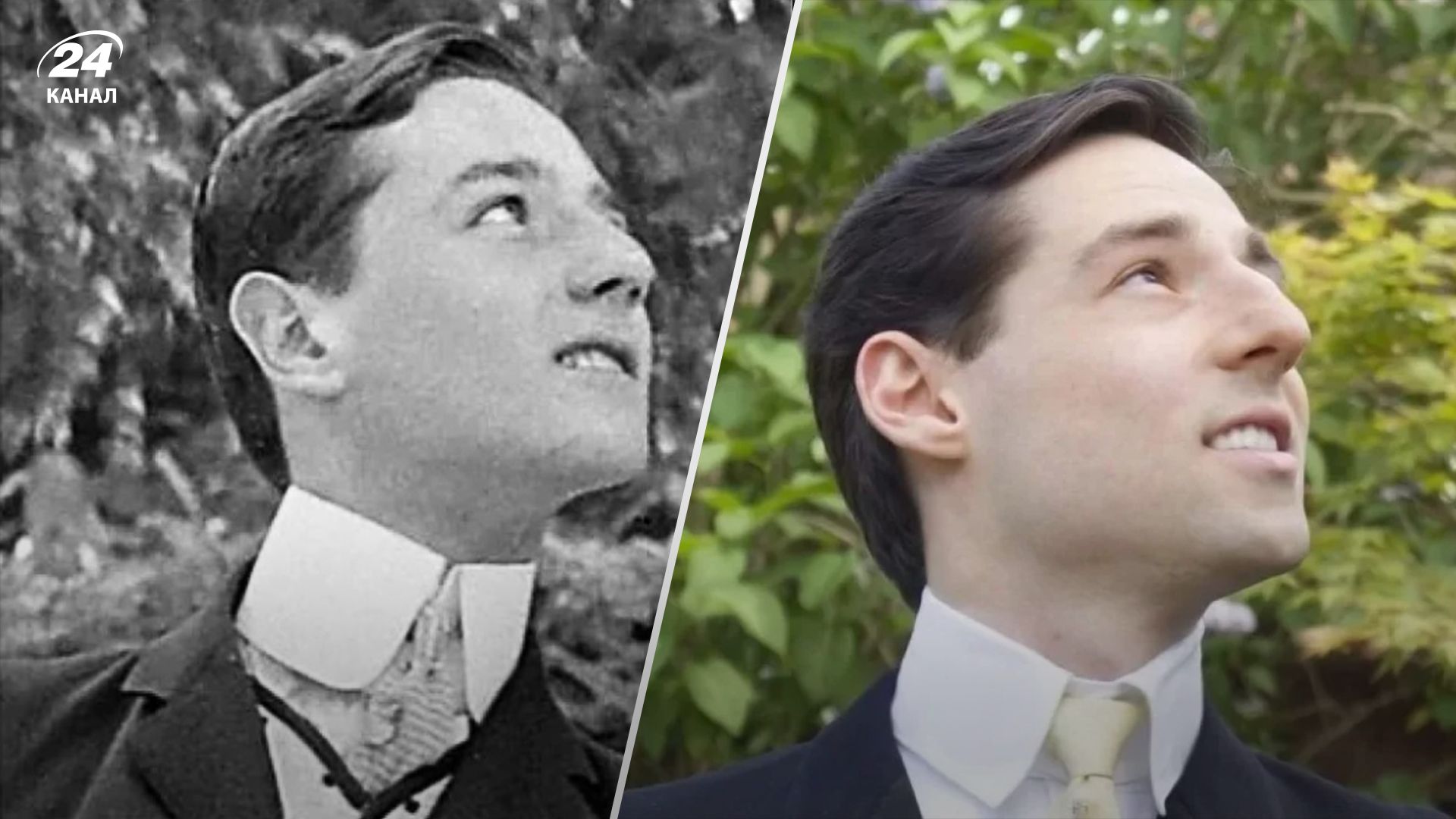 Парень заметил своего двойника на старой фотографии Парень заметил своего двойника на старой фотографии