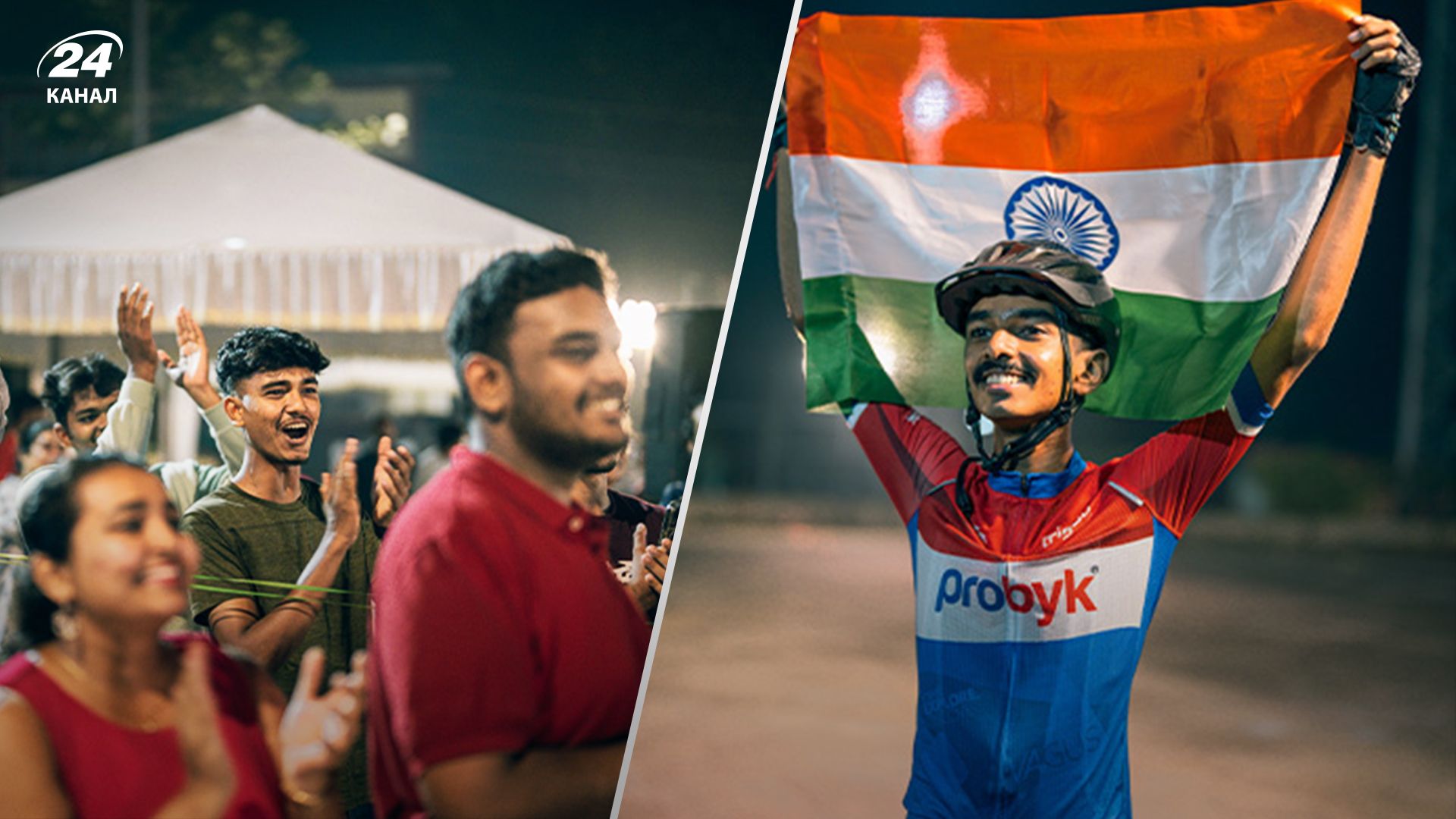 Хлопець з Індії встановив рекорд, проїхавши 150 кілометрів на велосипеді без рук Хлопець з Індії встановив рекорд, проїхавши 150 кілометрів на велосипеді без рук