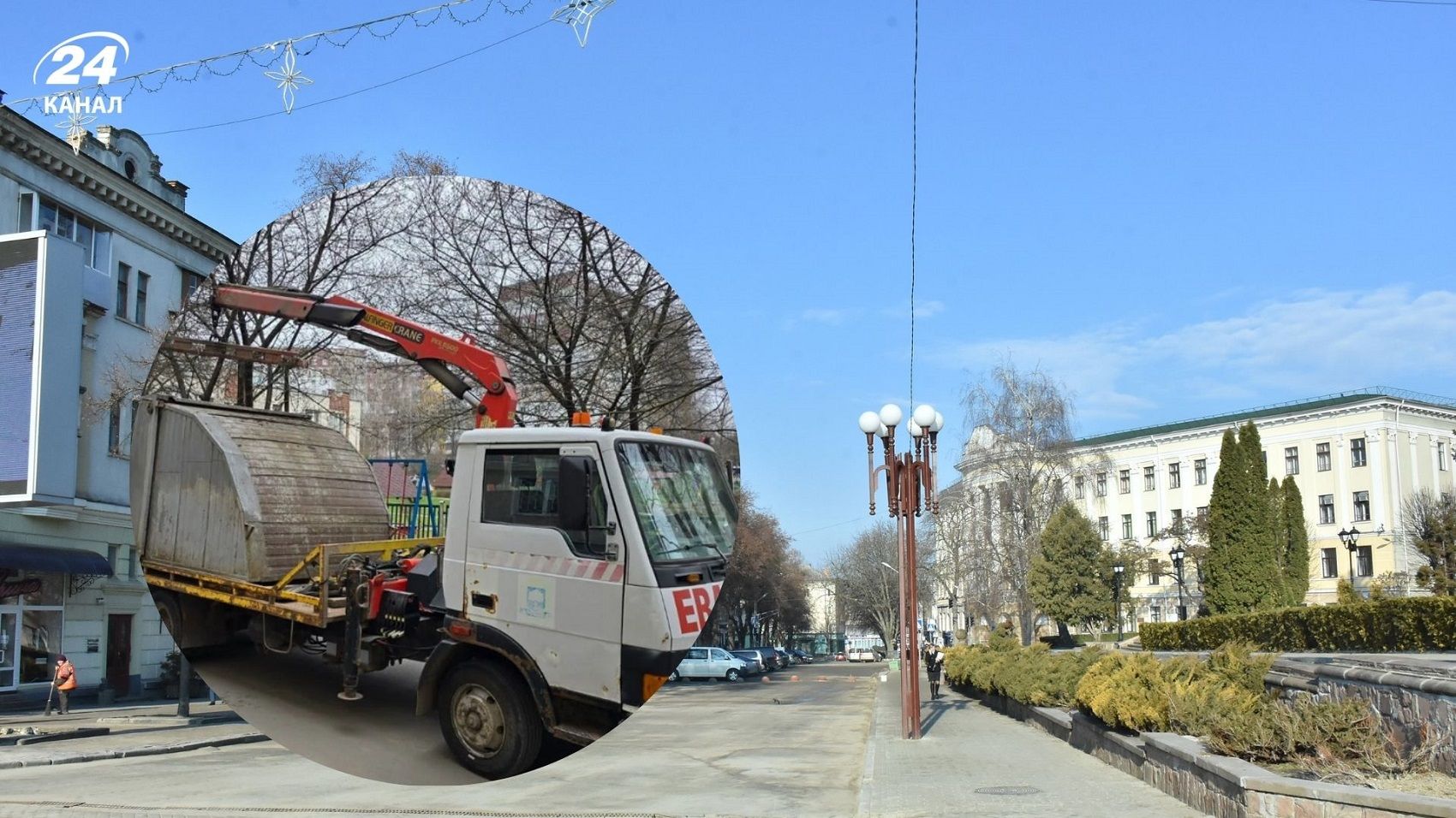 У Тернополі евакуатор забрав гараж