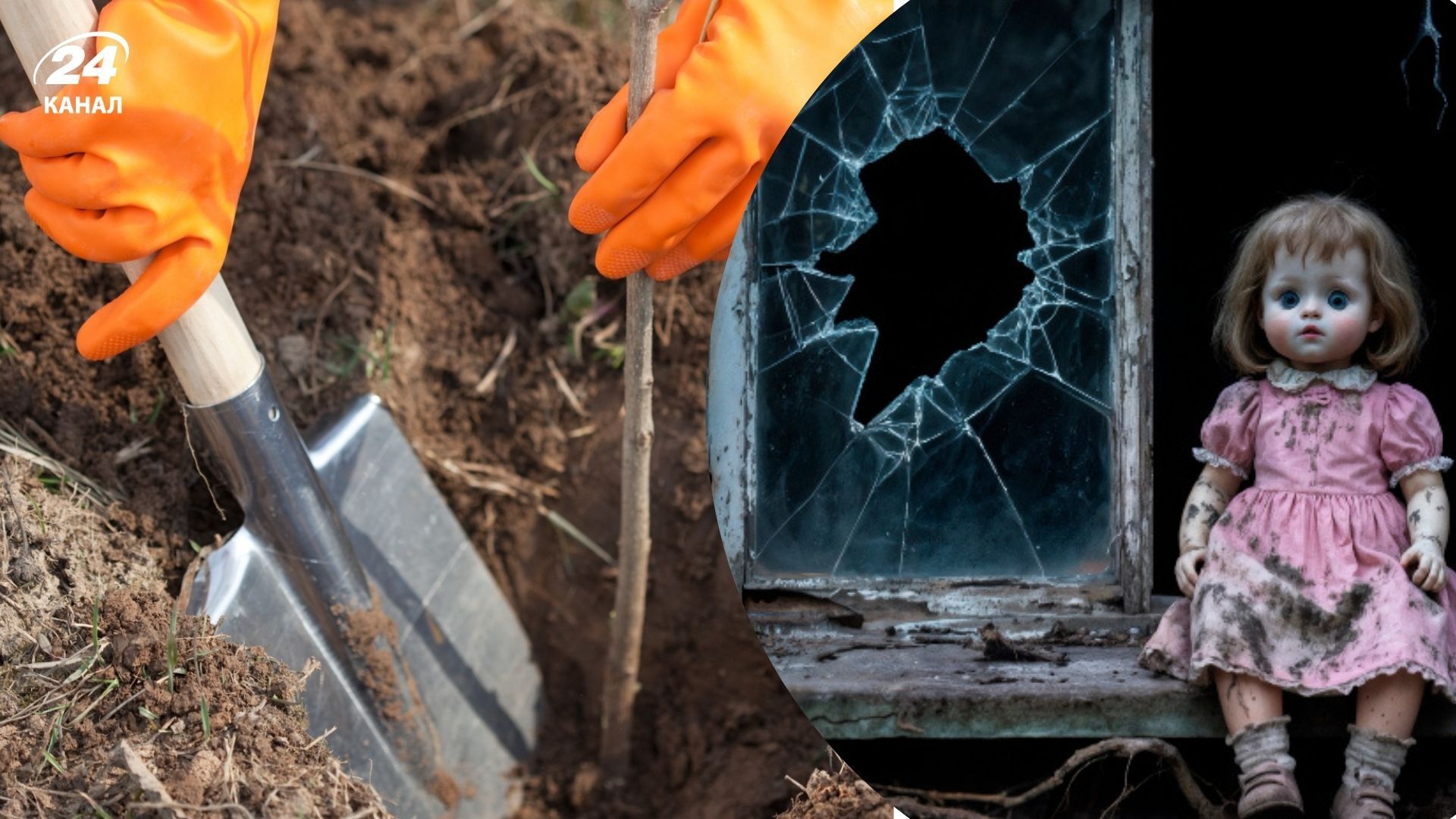 На городі знайшли майже 20 порцелянових ляльок 