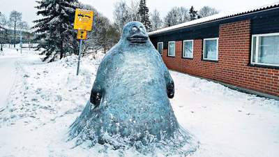 Шедевральні ідеї: найцікавіші снігові скульптури, які хочеться повторити