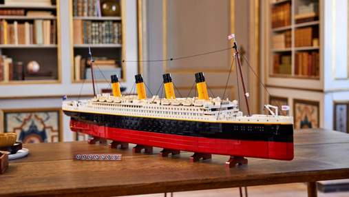Понад метр у довжину: Lego випустить конструктор "Титанік" на 9 тисяч деталей