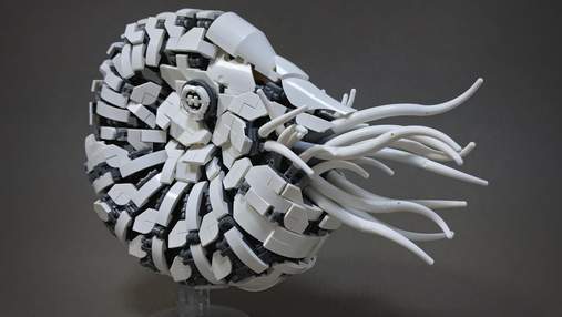 Тварини-роботи: японський митець створює механічні скульптури з LEGO